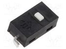 Microswitch SNAP ACTION; 0.1A/48VDC; without lever; SPST-NO E-SWITCH