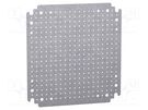 Mounting plate; microperforated SCHNEIDER ELECTRIC