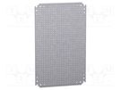 Mounting plate; microperforated SCHNEIDER ELECTRIC