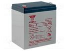 Re-battery: acid-lead; 12V; 4Ah; AGM; maintenance-free; 1.7kg YUASA
