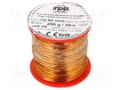 Coil wire; single coated enamelled; 0.9mm; 0.2kg; -65÷200°C INDEL