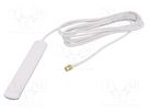 Antenna; 2G,3G,GSM; 3.5dBi,4.6dBi; for ribbon cable; male,SMA 2J