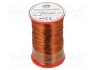 Coil wire; double coated enamelled; 0.5mm; 0.5kg; -65÷200°C INDEL