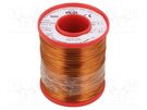 Coil wire; single coated enamelled; 0.75mm; 1kg; -65÷200°C INDEL