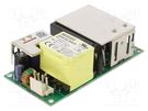 Power supply: switched-mode; open; 130W; 85÷264VAC; 36VDC; 3.61A RECOM