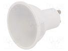 LED lamp; cool white; GU10; 220/240VAC; 400lm; P: 4.5W; 100°; 6400K V-TAC