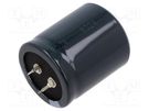 Capacitor: electrolytic; SNAP-IN; 10000uF; 63VDC; Ø35x40mm; ±20% SAMWHA