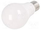 LED lamp; warm white; E27; 230VAC; 11.5W; 200°; 3000K GTV Poland