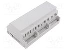 Enclosure: for DIN rail mounting; Y: 90mm; X: 160mm; Z: 58mm; PPO HAMMOND