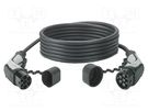 Cable: eMobility; 1x0.5mm2,5x1.5mm2; 480V; 16.63kW; IP44; 6m; 20A PHOENIX CONTACT