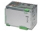Power supply: switched-mode; for DIN rail; 960W; 48VDC; 20A; IP20 PHOENIX CONTACT