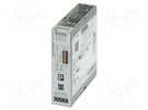 Power supply: switched-mode; for DIN rail; 120W; 24VDC; 5A; IP20 PHOENIX CONTACT