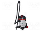 Vacuum cleaner; electric; 1.5kW; Input: EU,mains plug 230V; 30l TRYTON