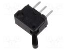Switch: toggle; Pos: 3; DPDT; ON-OFF-ON; 2A/250VAC; 5A/28VDC; 12.2mm TE Connectivity