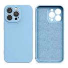 Silicone case iPhone 14 Plus silicone cover light blue, Hurtel