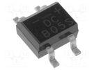 Bridge rectifier: single-phase; 50V; If: 0.5A; Ifsm: 30A; DB-1MS DC COMPONENTS