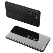 Clear View Case cover for Samsung Galaxy S23+ flip cover black, Hurtel