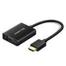 Ugreen cable adapter cable HDMI (male) - VGA (female) black (MM102), Ugreen