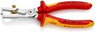 KNIPEX 13 66 180 StriX® Insulation strippers with cable shears insulated with multi-component grips, VDE-tested chrome-plated 180 mm