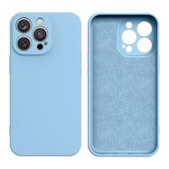 Silicone case for Samsung Galaxy A34 5G silicone cover light blue, Hurtel
