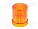 Cloche; flashing light,continuous light; orange; WLK; IP65 AUER SIGNAL