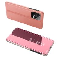 Clear View Case for Xiaomi Redmi Note 12 5G / Poco X5 5G Flip Cover Pink, Hurtel