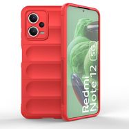 Magic Shield Case for Xiaomi Redmi Note 12 5G / Poco X5 5G Flexible Armor Cover Red, Hurtel