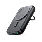Wireless powerbank 10000mAh Joyroom JR-W050 20W MagSafe with ring and stand - black, Joyroom