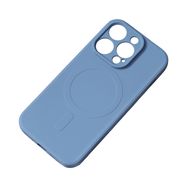 iPhone 14 Plus Silicone Case Magsafe - dark blue, Hurtel