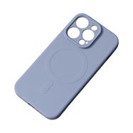 iPhone 13 Pro Max Silicone Case Magsafe - ice blue, Hurtel