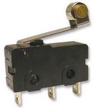MICROSWITCH, ROLLER LEVER, SPDT, 3A