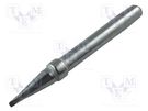 Tip; chisel; 1.6mm; for  soldering iron SOLOMON SORNY ROONG