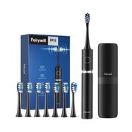 Sonic toothbrush with head set and case FairyWill FW-P11 (Black), FairyWill