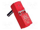 Safety switch: hinged; SPRITE; NC; IP67; -20÷80°C; red; Mat: PBT GUARD MASTER