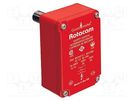 Safety switch: hinged; ROTACAM; NC x2; IP66; -20÷80°C; red GUARD MASTER