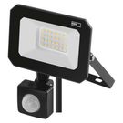 LED floodlight SIMPO with motion sensor, 20 W, black, neutral white, EMOS