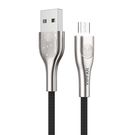 USB to Micro USB cable Vipfan Fingerprint Touch Z04, 3A, 1.2m (black), Vipfan