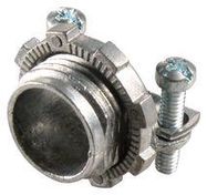 ELECTRIC CONDUIT FITTING, CLAMP TYPE, ZINC, 3/8IN