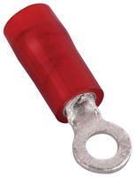 TERMINAL, RING TONGUE, #2, 16AWG, RED