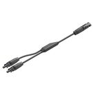 Photovoltaics, Y-Connector Cable, 1x WM4 C Male, 2x WM4 C Female, 6mm², 1500 V Weidmuller