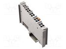 Bus end terminal; for DIN rail mounting; IP20; 12x100x69.8mm WAGO