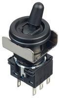 TOGGLE SWITCH, DPDT, 5A, 250VAC, PANEL