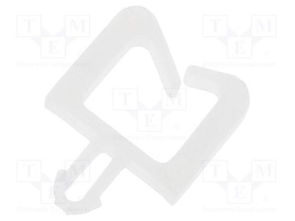Snap handle; polyamide; Int.width: 4.4mm; natural; UL94V-2 FIX&FASTEN FIX-MWS-16