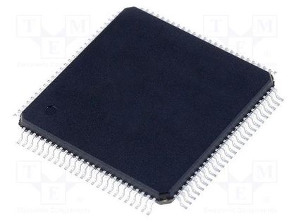 IC: AVR microcontroller; EEPROM: 2kB; SRAM: 4kB; Flash: 64kB; Cmp: 4 MICROCHIP (ATMEL) ATXMEGA64A1-AU