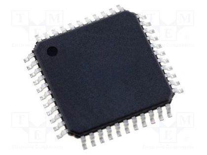 IC: AVR microcontroller; EEPROM: 1kB; SRAM: 3.3kB; Flash: 16kB MICROCHIP (ATMEL) ATXMEGA16A4-AU