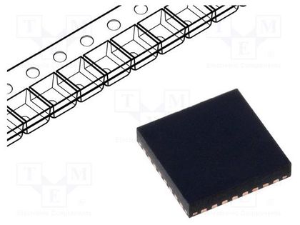 IC: AVR microcontroller; EEPROM: 512B; SRAM: 512B; Flash: 8kB; MLF32 MICROCHIP (ATMEL) ATTINY861-20MU