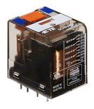 POWER RELAY, 4PDT, 6A, 240VAC, TH