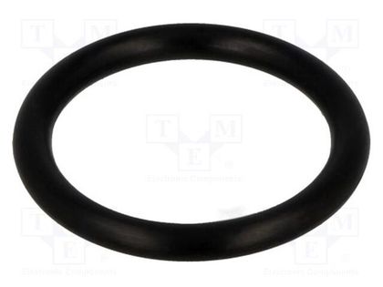 O-ring gasket; NBR rubber; Thk: 3mm; Øint: 21.3mm; black FIX&FASTEN FIX-OR-21.3