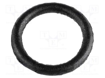 O-ring gasket; NBR rubber; Thk: 0.5mm; Øint: 2.8mm; black FIX&FASTEN FIX-OR-2.8