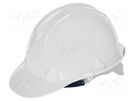 Protective helmet; white AVIT